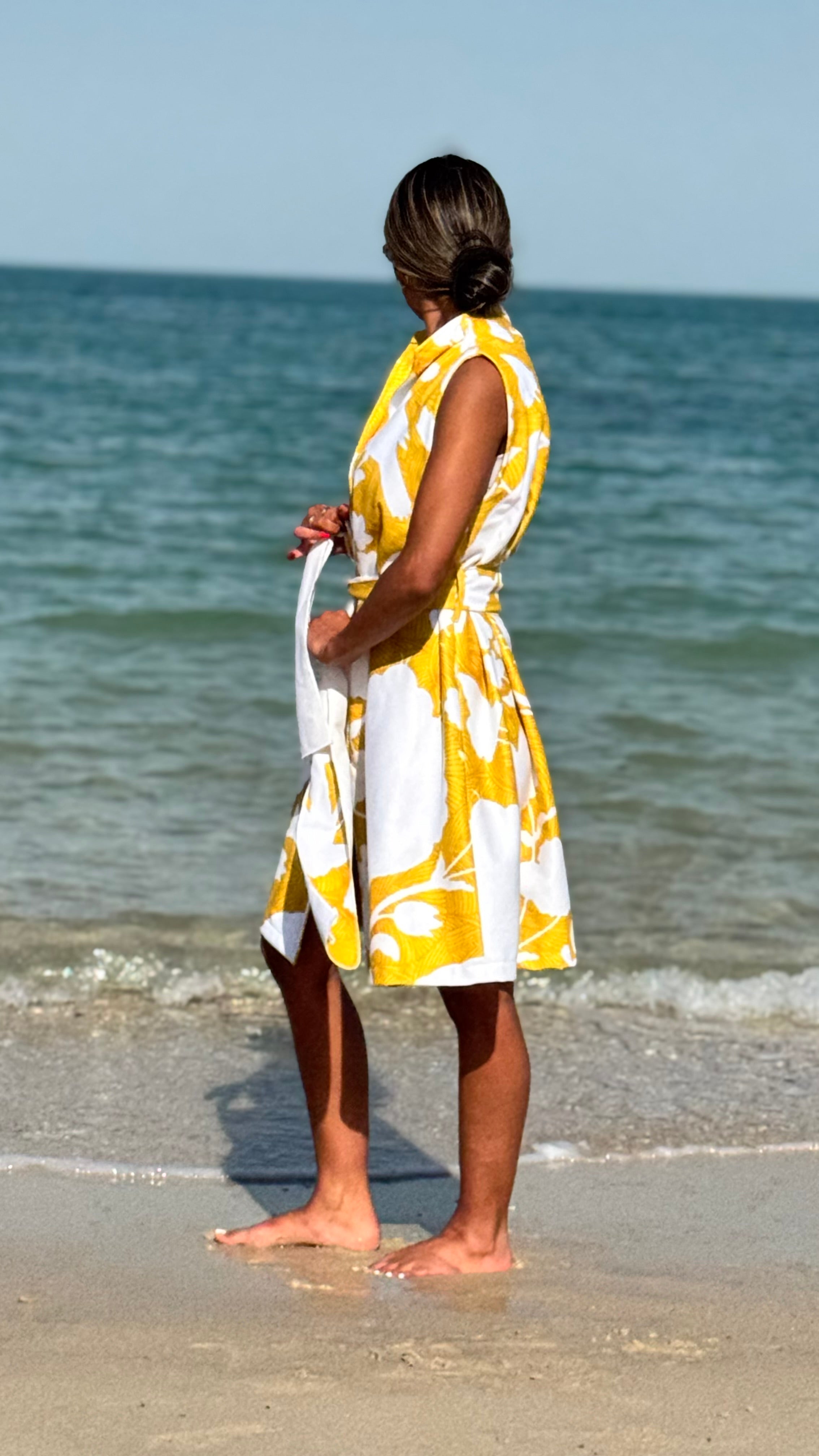 Towel Dress (yellow)